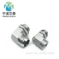 Equal Tees Metric Female Tube Adapter Hydraulic Adapter